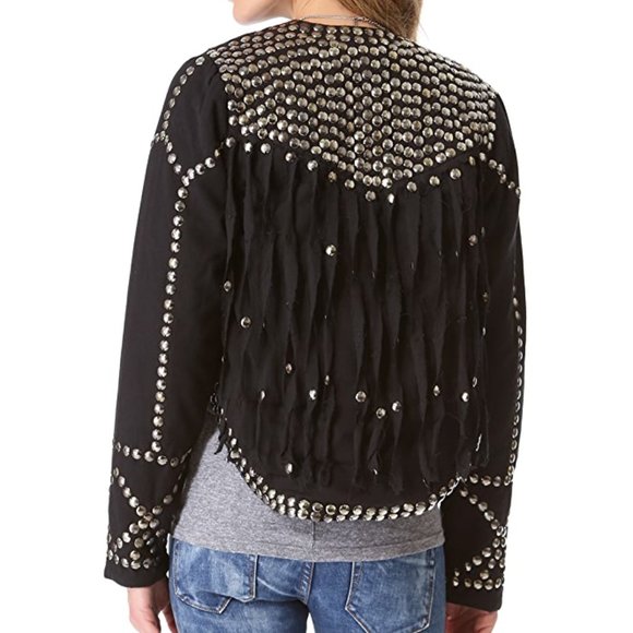 One Teaspoon Jackets & Blazers - One Teaspoon Black Bull Rider Jacket